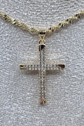 14K DIAMOND CUT CROSS DC-30500180