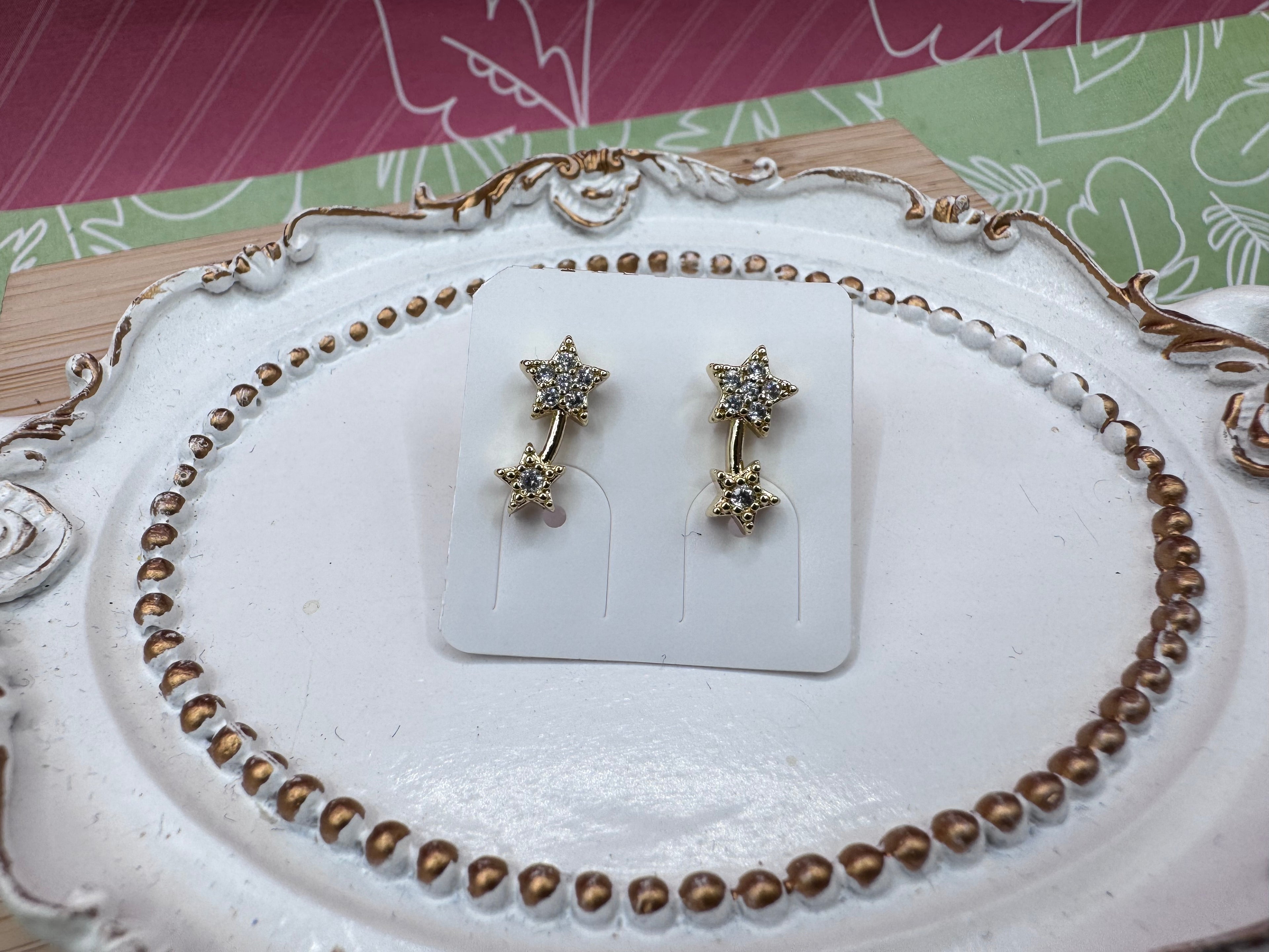 14K SHOOTING STAR STUD RK-66080004