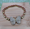 14K BUTTERFLY BRACELET XP
