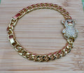14K BEAR BRACELET UBYX-5024-17CM X000887990