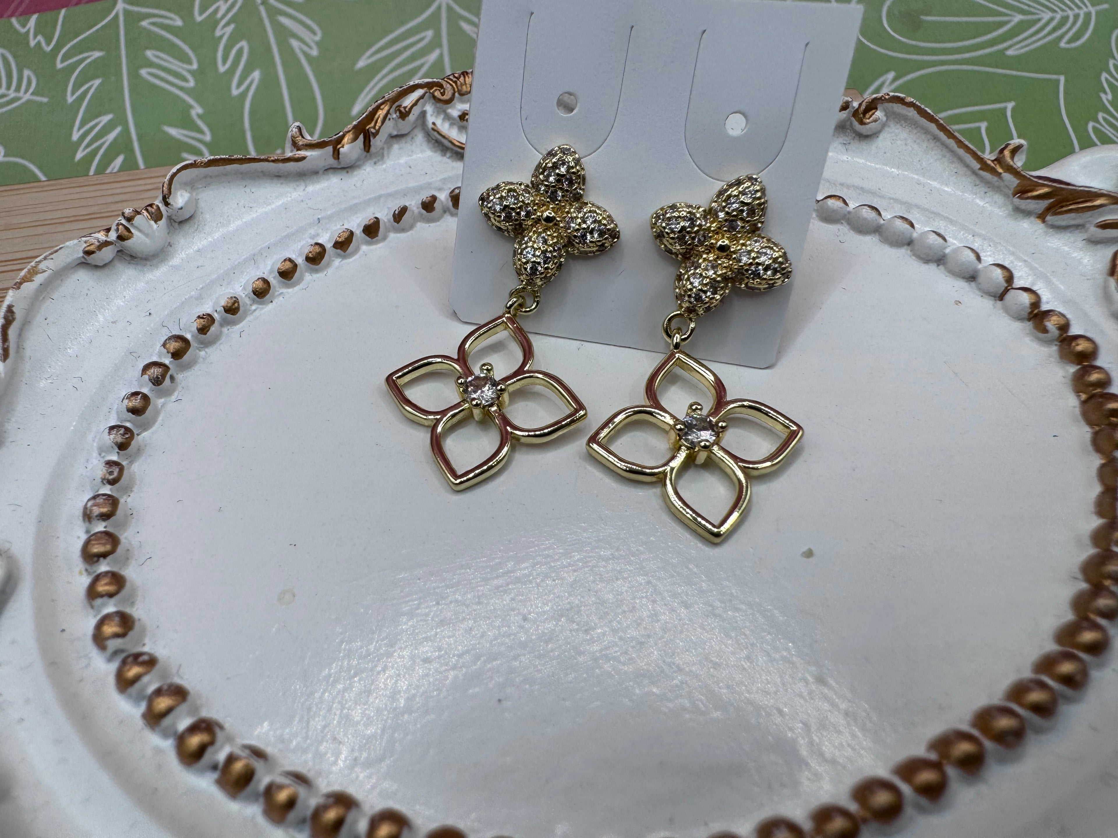14K INSP LV DANGLE EARRING RH-08110001