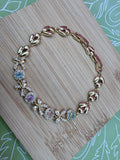 14K MULTICOLOR BOW BRACELET MS-22760008