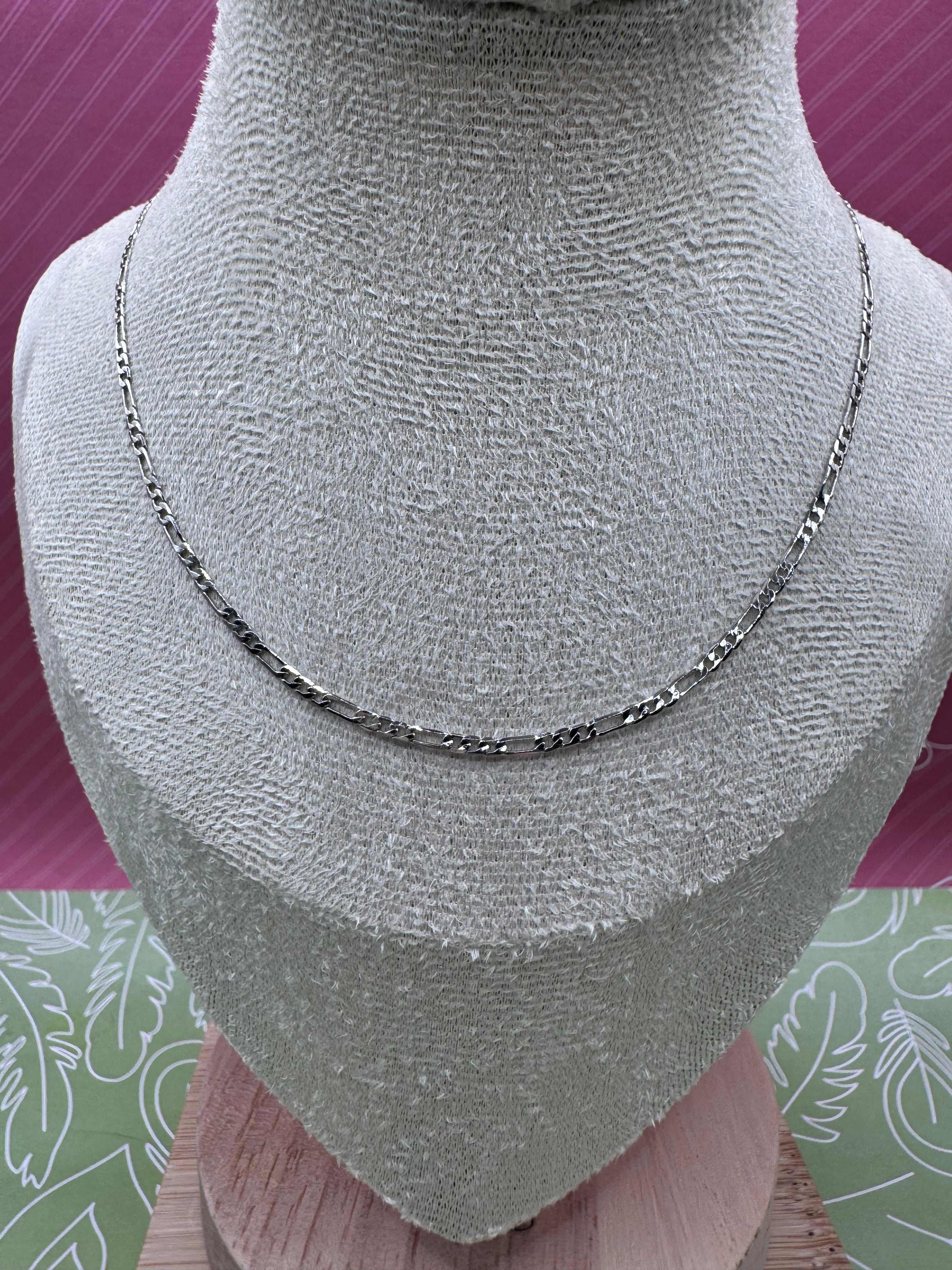 WHG 18IN FIGARO NECKLACE CHAIN XP 2MM