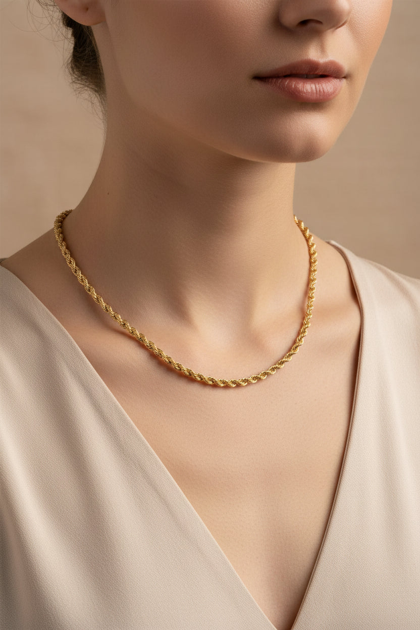 14K 20IN ROPE NECKLACE CHAIN 2.5N-50CM LCC-28450047