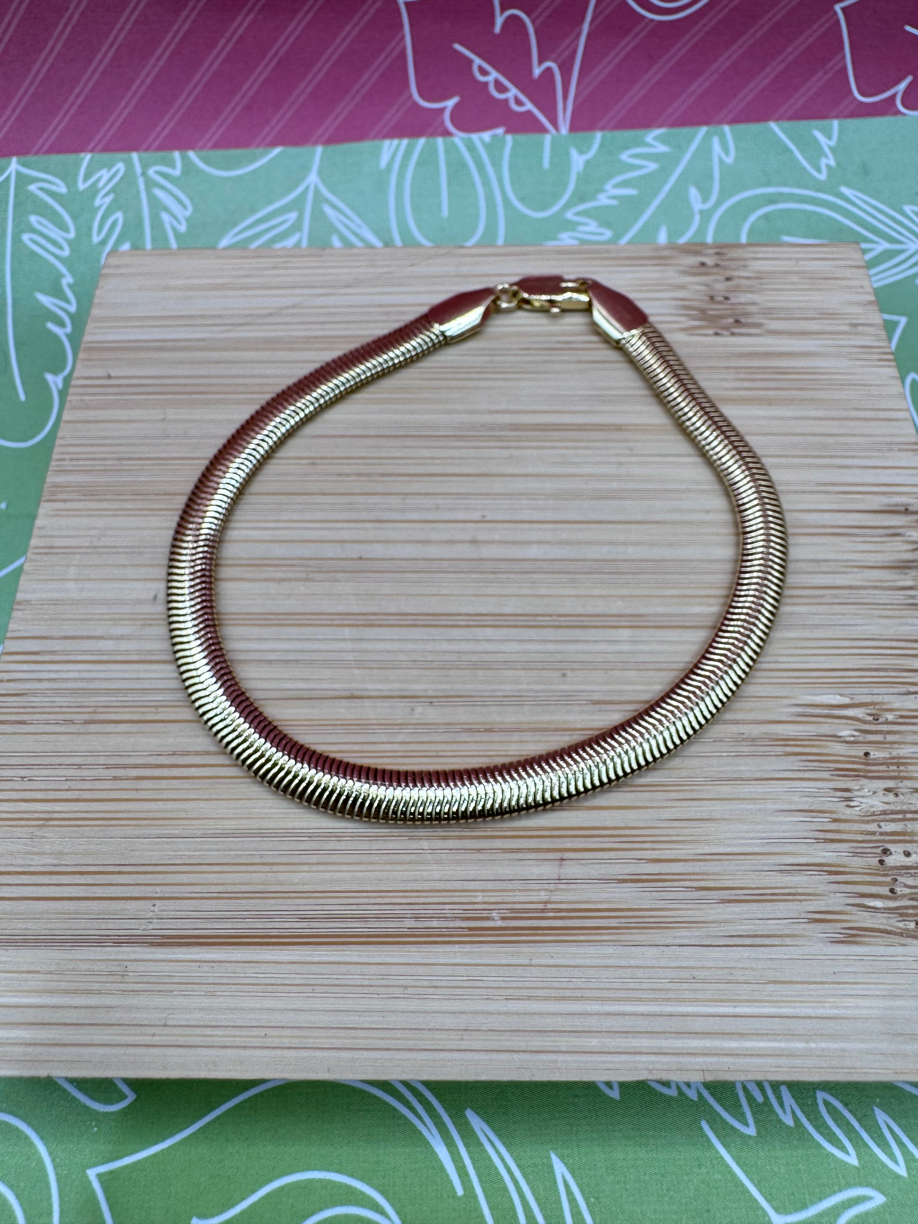 14K SNAKE BRACELET LCC-27720053