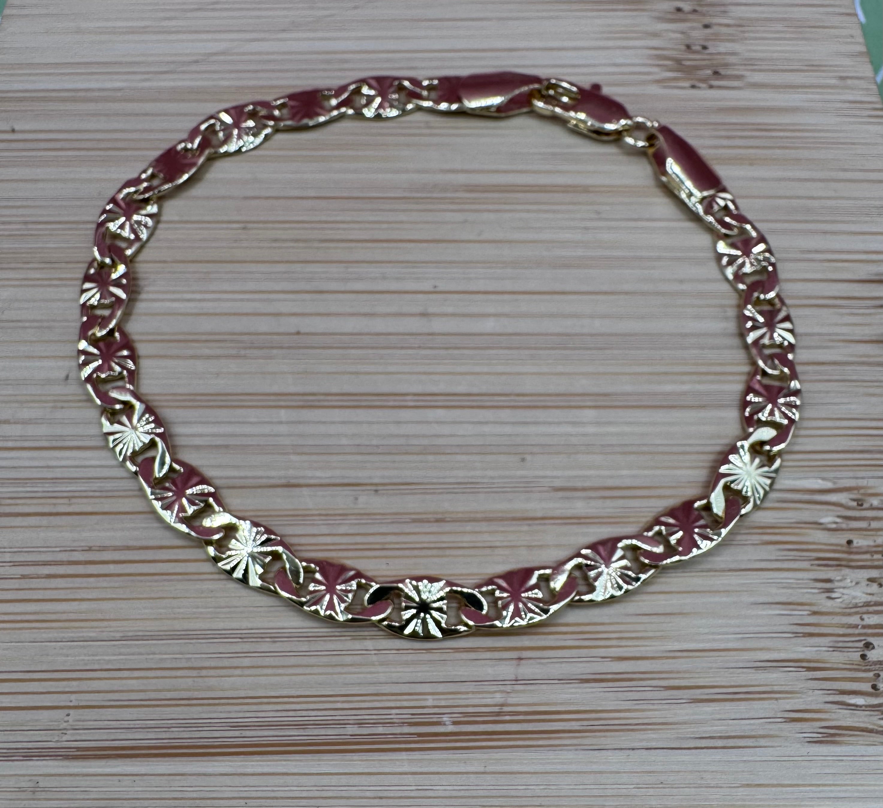 14K VALENTINO STAR BRACELET LCC-29470114