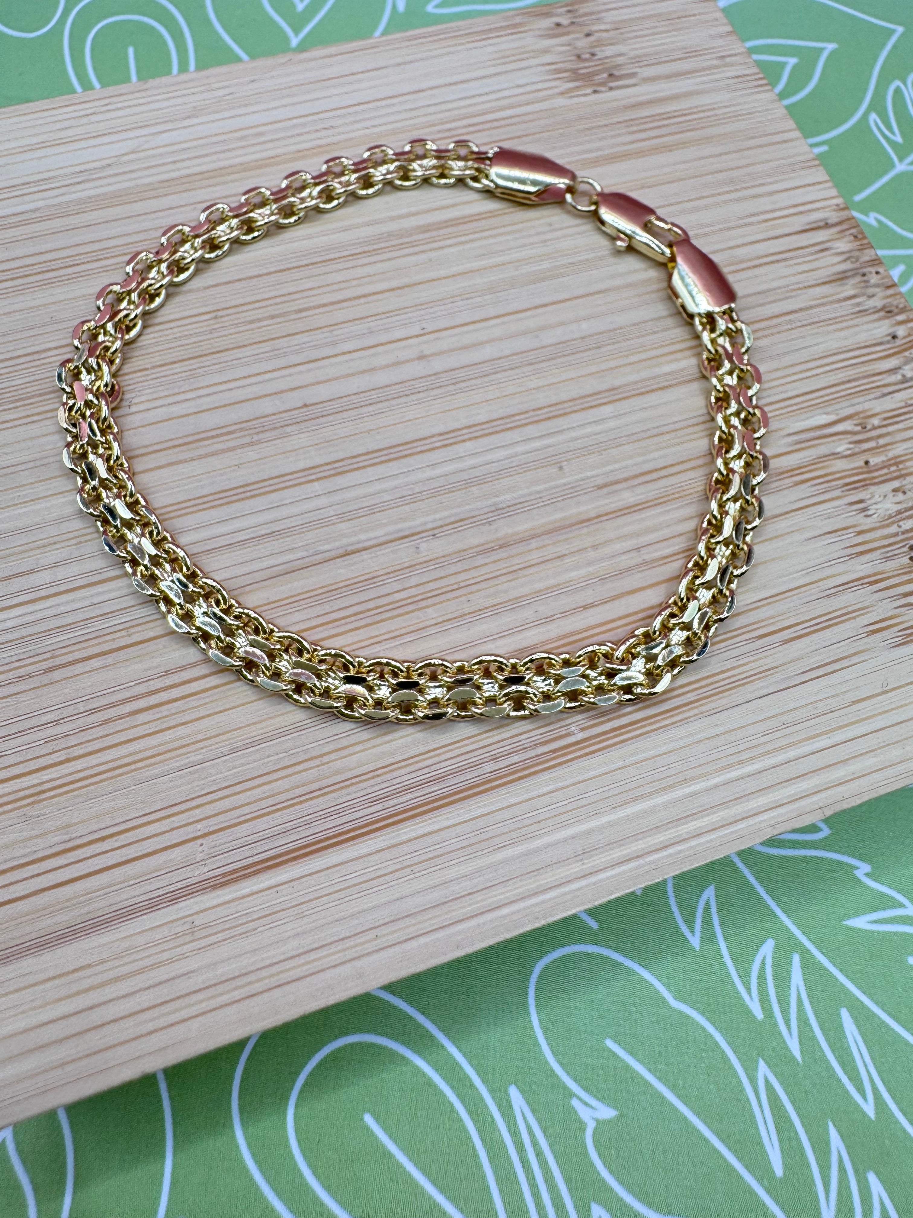 14K CHINO BRACELET 5N-19CM LCC-28270059