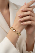 14K FIGARO BRACELET 8N-21CM LCC-27180110