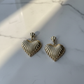 14K LASER DANGEL EARRING X001227130
