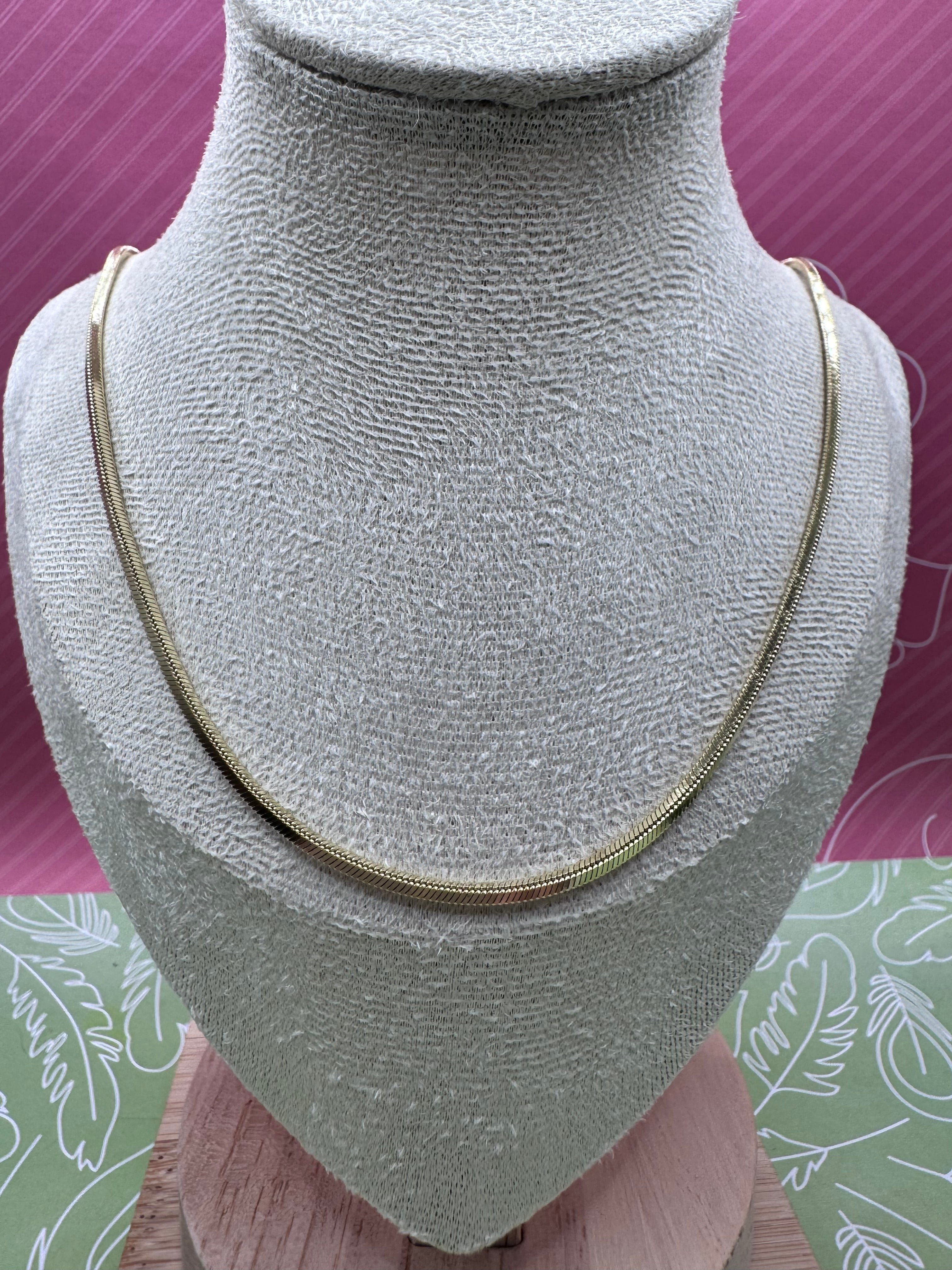 14K BOX NECKLACE CHAIN T001220053