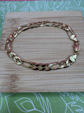 14K CUBAN BRACELET 8N-21CM LCC-28810080