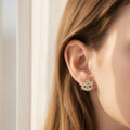 14K HELLO KITTY STUD EARRING RK-07820007