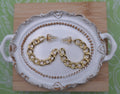 14K CHAIN LINK HOOP EARRING X000791496