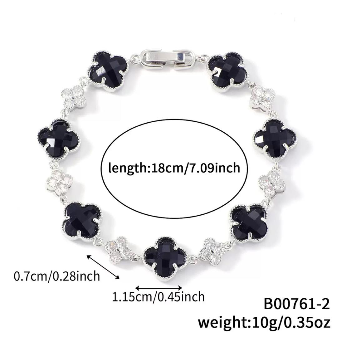 WHG CLOVER CRYSTAL BRACELET VARIETY
