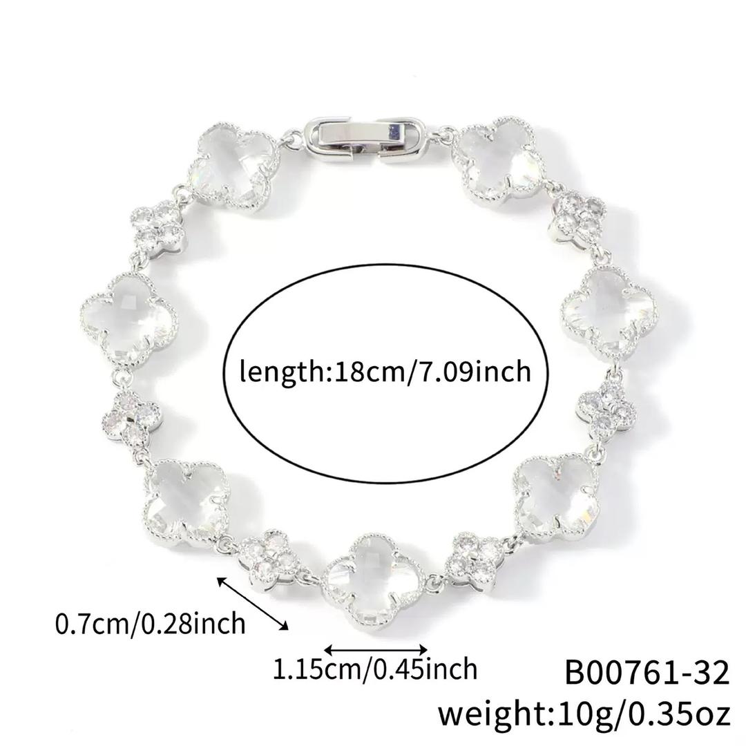 WHG CLOVER CRYSTAL BRACELET VARIETY