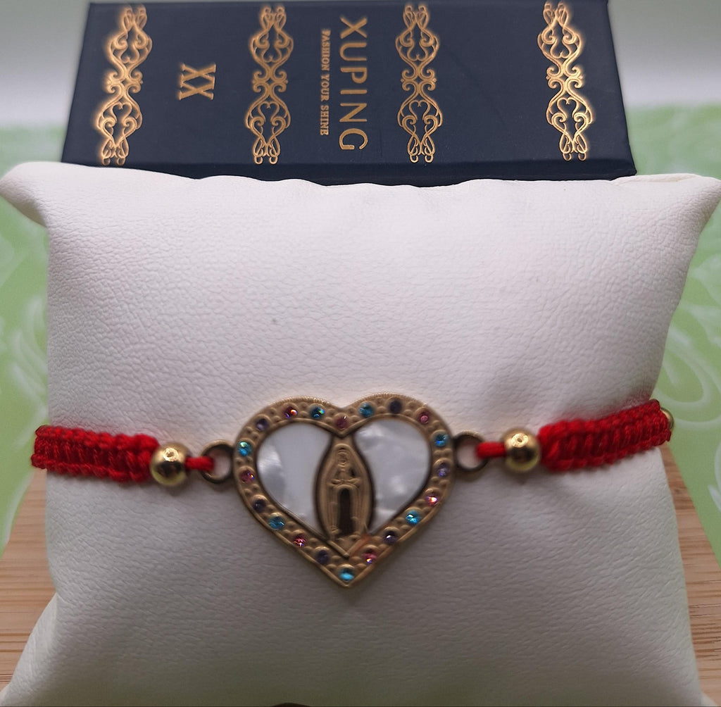 STS HEART/CIRCLE  VIRGIN  RED THREAD ADJUSTABLE T001125511