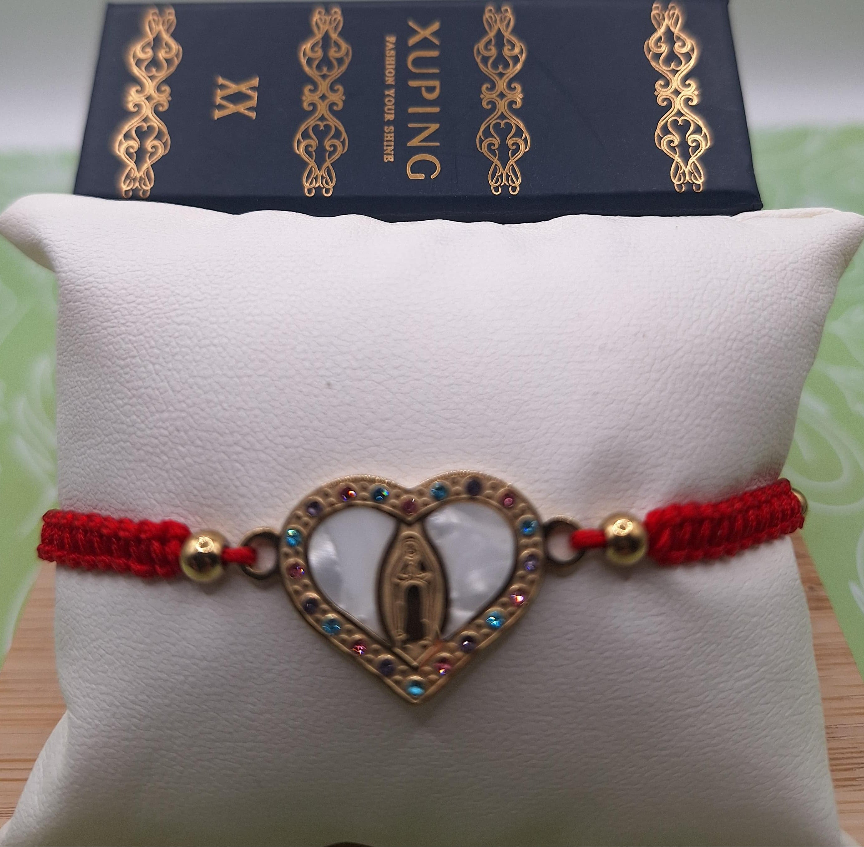 STS HEART/CIRCLE  VIRGIN  RED THREAD ADJUSTABLE T001125511