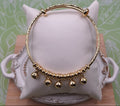 14K BANGLE BEAD CHARM BANGLE BRACELET CH-01400001