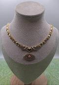 14K RED EVIL EYE XOXO NECKLACE X001168156