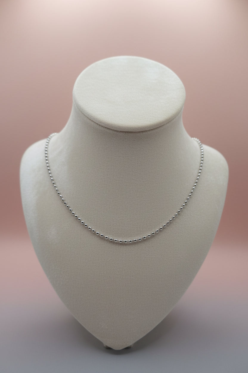 WHG BALL CHAIN NECKLACE XP
