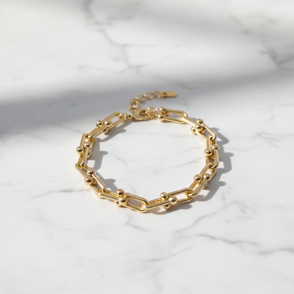 14K U SHAPED BRACELET TH-03250003