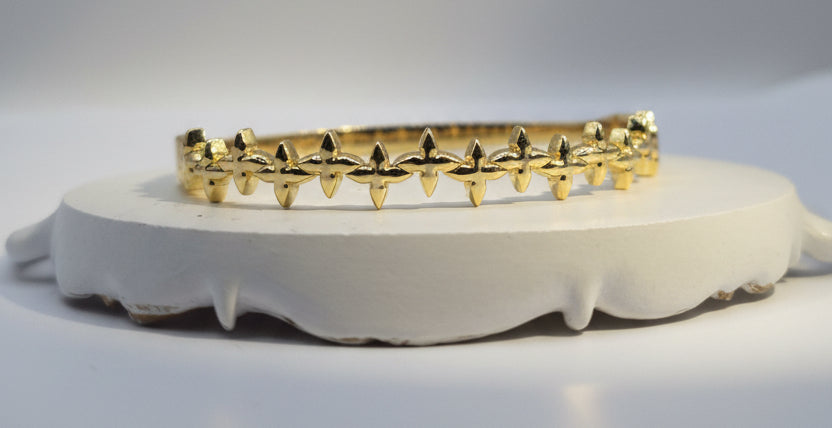 14K INSP LV BANGLE BRACELET CH-24380001