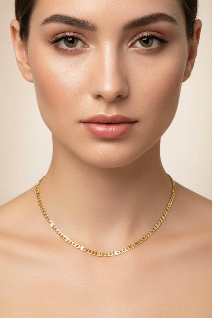 14K LINK CHAIN NECKLACE LCC-41200004