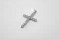 WHG CLEAR CROSS PENDANT