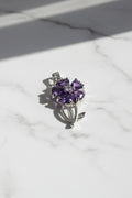 WHG PURPLE FLOWER PENDANT