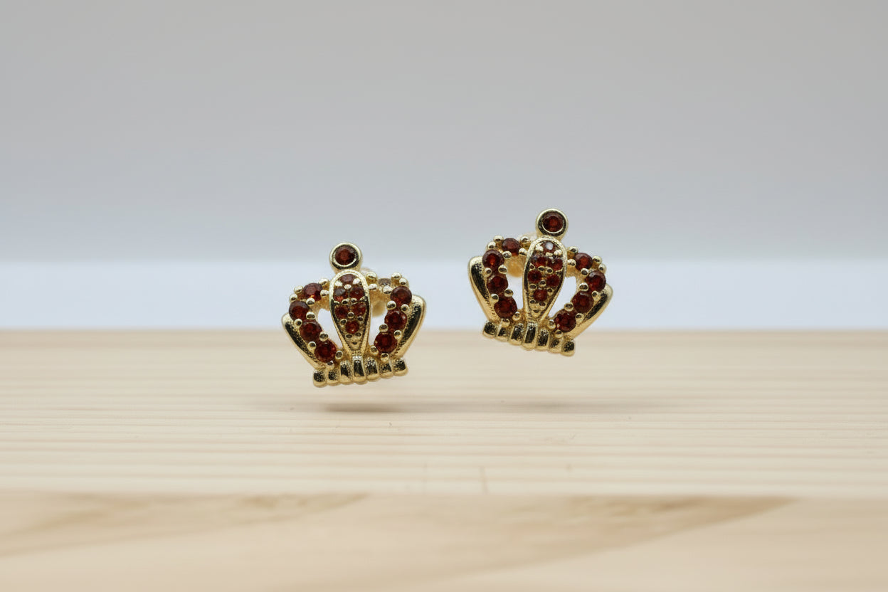 14K CROWN STUD SAFETY BACK RK-53540011