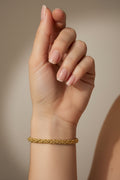 14K BYZANTINE CHAIN BRACELET SL-22340001