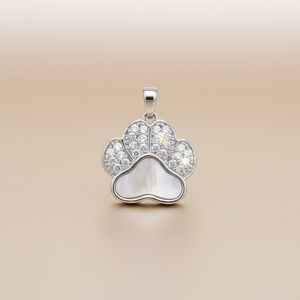 WHG DOG PAW PRINT PENDANT