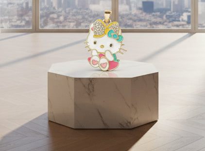 14K HELLO KITTY PENDANT