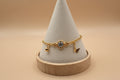 14K FLOWER AND BUTTERFLY BRACELET X001117519