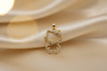 14K HELLO KITTY SILHOUETTE PENDANT