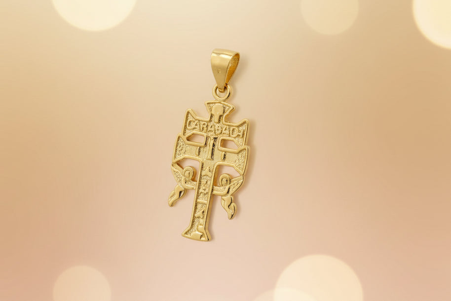 14K CARAVACA CROSS PENDANT DC-60700140CA