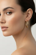 14K HOOP EARRINGS R-35290002