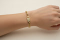 14K MONACO STYLE CHAINS BRACELET RQ263