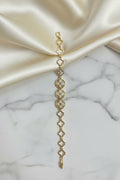 14K FOUR-LEAF CLOVER CHAIN BRACELET RQ268
