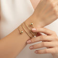 14K MULTI-WRAP BANGLE BRACELET CH-12020002