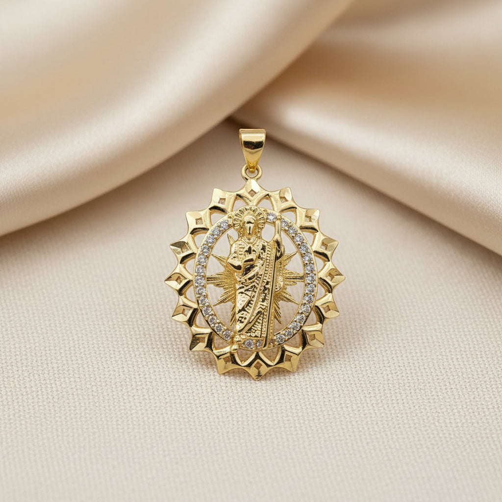14K SAINT JUDE THADDEUS PENDANT