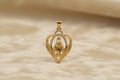 14K VIRGIN MARY PENDANT