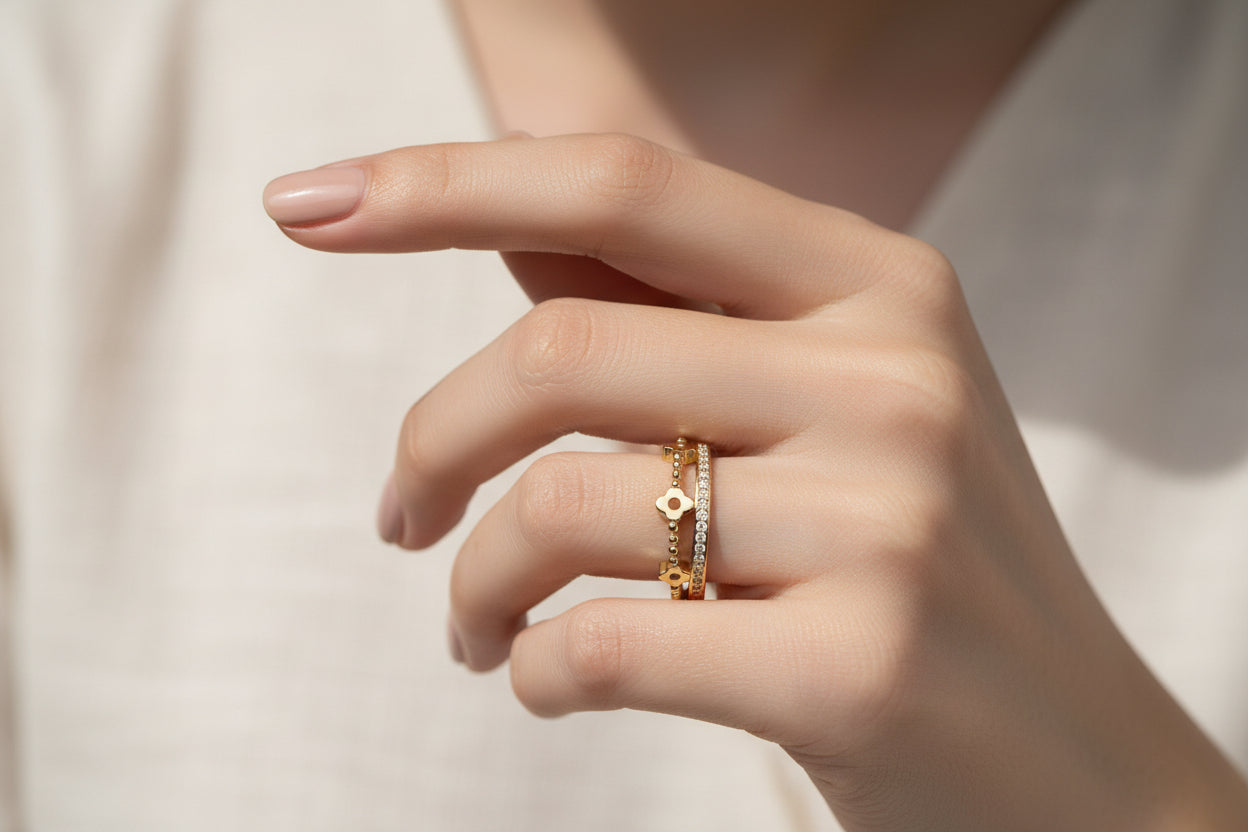 14K MARQUISE STYLE RING GJ-27390003