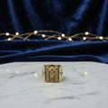 14K JESUS CRUCIFIX RING GJ-37740001