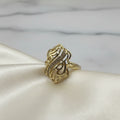 14K OPENWORK CURSIVE DESIGN RING X001218212