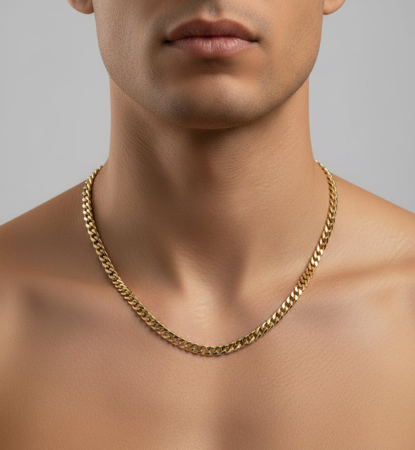 14K CUBAN LINK NECKLACE 2N-60CM LCC-27360047