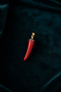 14K RED CHILLI PENDANT
