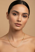 14K CUBAN CHAIN NECKLACE 2.5N-45CM LCC-27210350