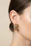 14K LOUIS VUITTON INSPI EARRING TG3277C
