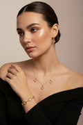 14K PINK CLOVER THREE SET XJDH20C